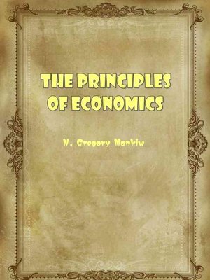 cover image of The Principles Of Economics
